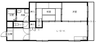 時津 徒歩3分 2階の物件間取画像